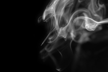 Smoke cloud as background