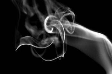 Smoke cloud as background