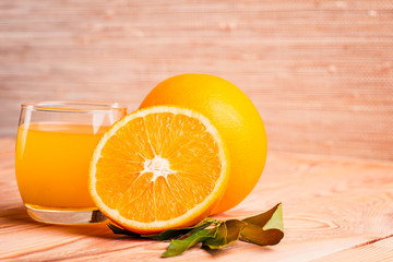 Fruit orange juice