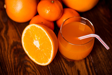 Fruit orange juice