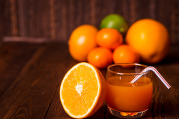Fruit orange juice