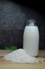 Rice milk organic bio wege