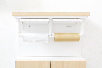 トイレットペーパーの交換