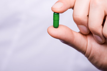 Medicine pills or capsules
