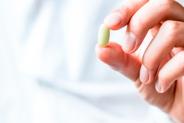 Medicine pills or capsules