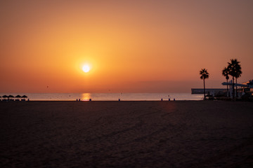 Sonnenaufgang in Valencia 1
