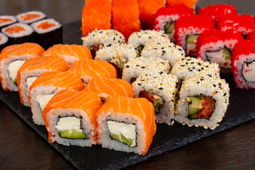 Delicious California and Philadelphia set