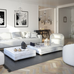 Raumgestaltung: Sitzgarnitur (Focus)