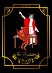 magician man card is magic card for taro with man 3