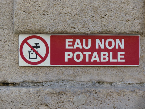 eau non potable