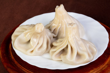 Georgian traditional Khinkali