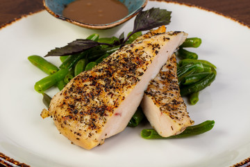 Roasted chicken breast