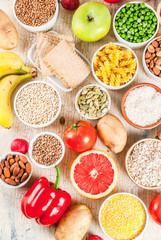 Healthy carbohydrates ingredients