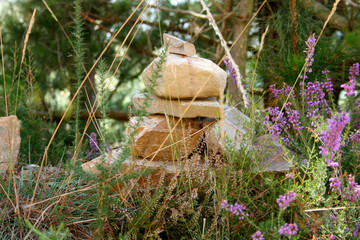 Rocks pile