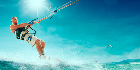 Kitesurfing