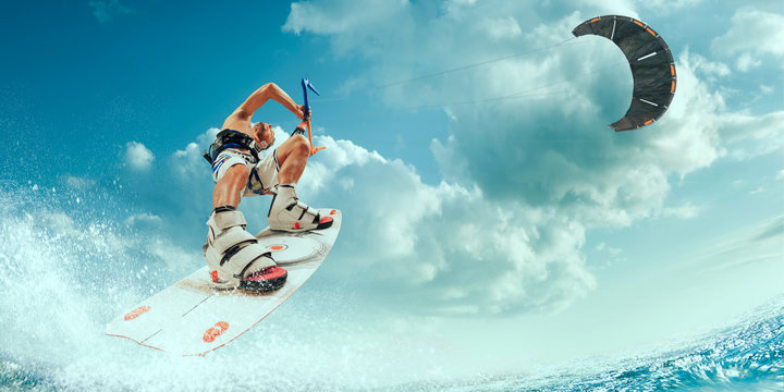 Kitesurfing