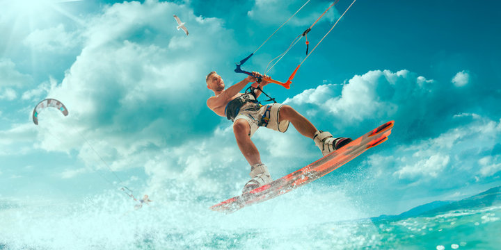 Kitesurfing