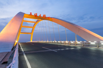 bridge over the river