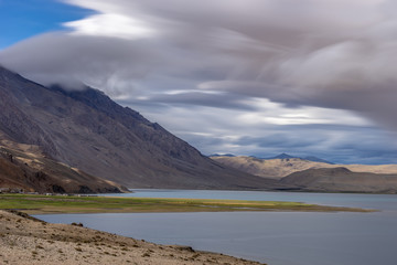 TSO MORIRI LAKE  in Summer Leh, Ladakh, Jammu and Kashmir, India