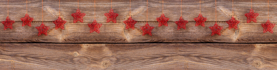 christmas background with red stars