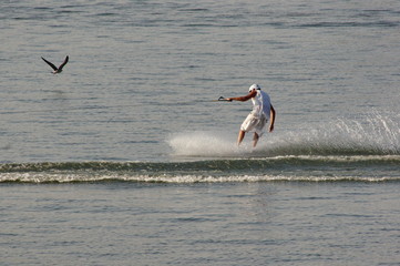 Water skiing 