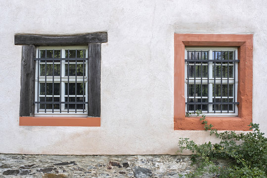 Fenster vergittert