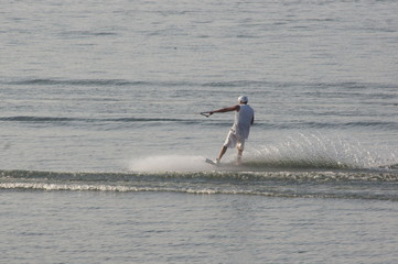 Water skiing 