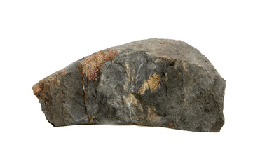 stones isolated on white background.Big granite rock stone.rock stone isolated on white background