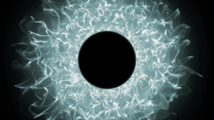 This video contains two loop motions. One is a very close view of the object, and the other one contains the entire object.