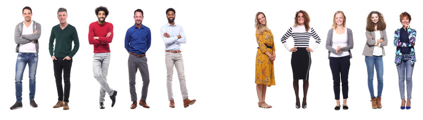 Naklejka premium Group of people