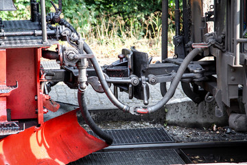 Dampflok, Detail einer Dampflok
