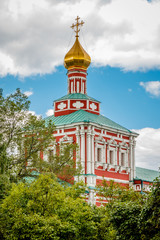 Fototapeta na wymiar Novodevichy Convent in Moscow