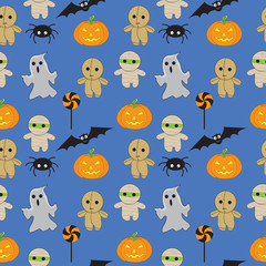 Halloween Seamless Pattern