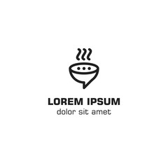 food talk chat logo icon