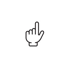 Cursor hand icon
