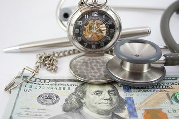 Time money and health care insurance