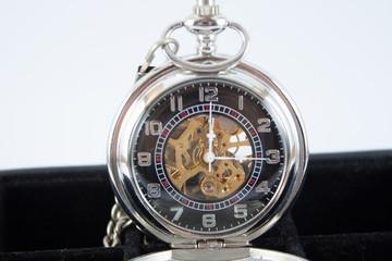 vintage pocket watch automatic 