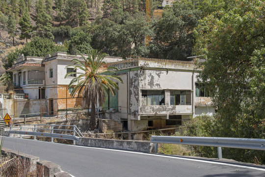 Firgas, Spain. September, 4 th 2018: "Balneario de Azuaje Los Berrazales"