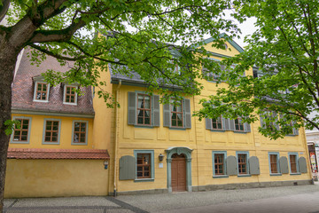 Fototapeta na wymiar Schillerhaus in Weimar, Thüringen