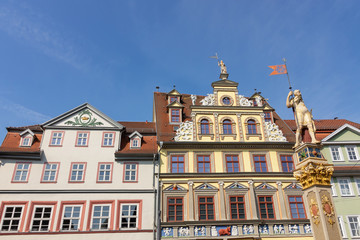 Fototapeta premium Kunsthalle am Fischmarkt in Erfurt, Thüringen