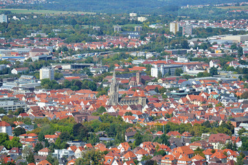 Obraz premium Panorama Reutlingen