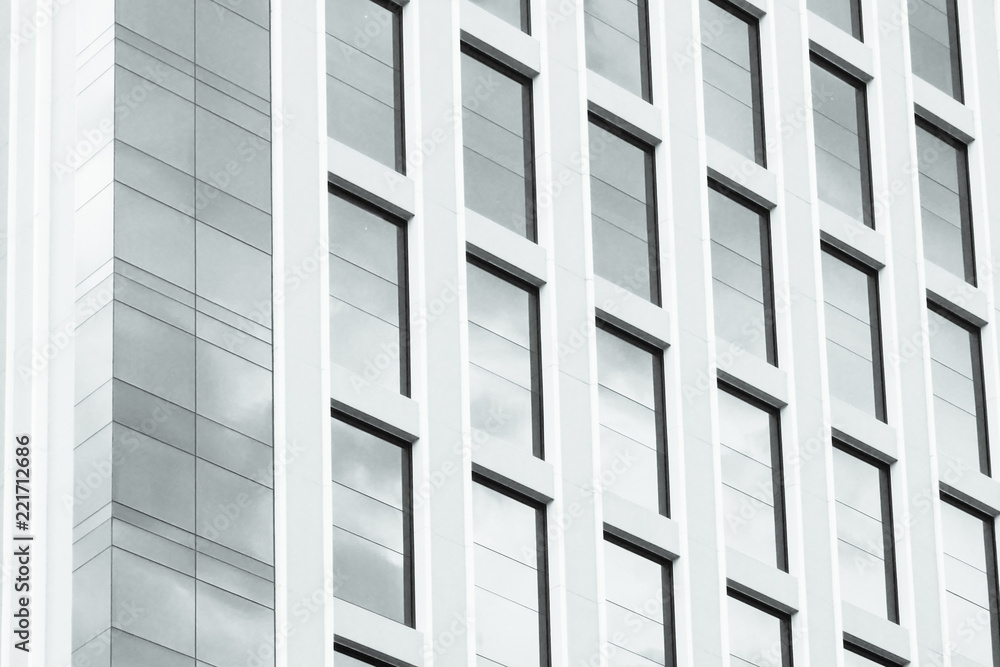 Leinwandbilder abstract background architecture lines. modern architecture detail