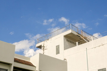 Abstract background architecture lines. modern architecture detail