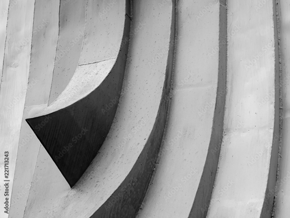 Leinwandbilder abstract background architecture lines. modern architecture detail