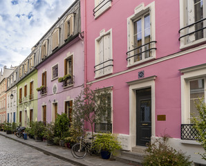 Fototapeta na wymiar Typical french houses