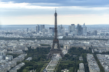 Cityscape of Paris by night