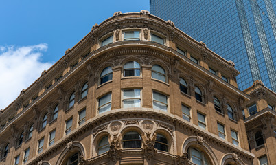 Fototapeta premium Architectural Round Corner Building