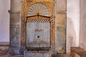 The fountain of tears in Bakhchisaray Palace, Crimea