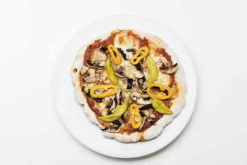 hausgemachte Pizza