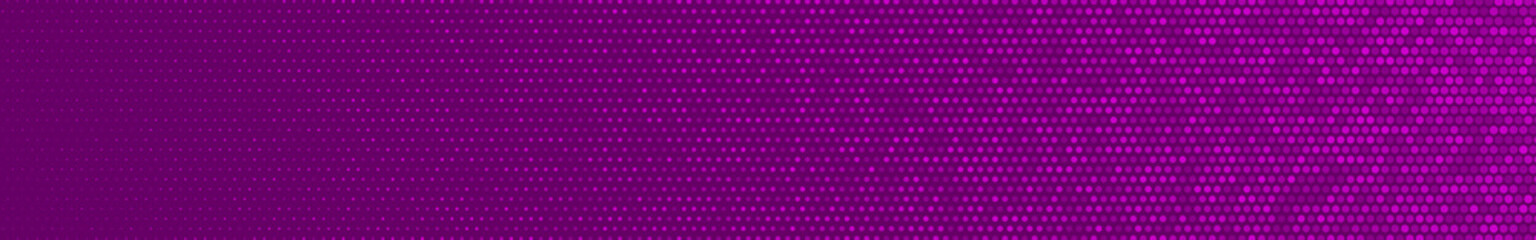 Abstract halftone banner